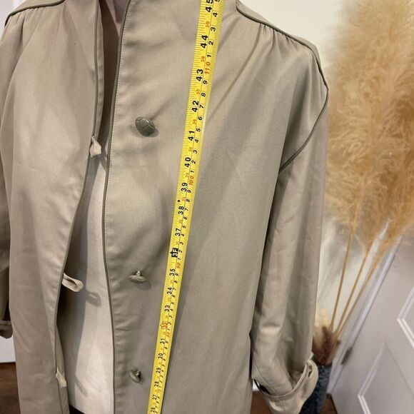 VINTAGE Trench-coat for women ✨ Size 7/8✨ Retro coat for woman | Vintage coat ✨ - Picture 12 of 13